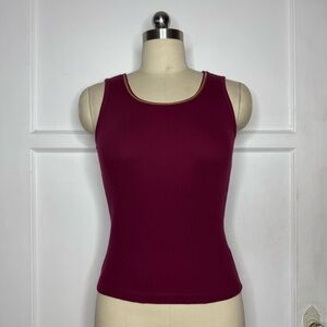 Limited Too burgundy tank top